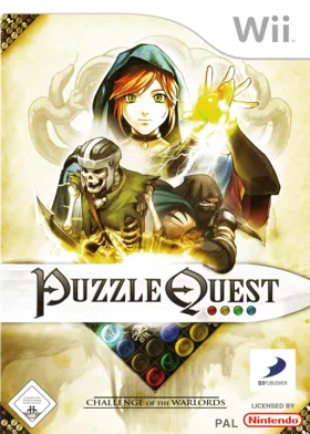 Puzzle Quest - Challenge of the Warlords box cover front